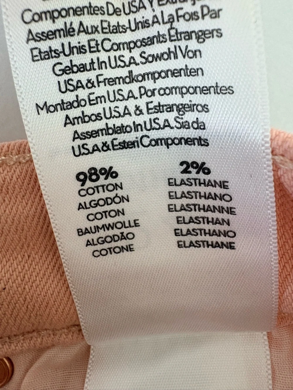 MOTHER SUPERIOR The Insider Hover The Devil May Care Sz 24 Peach Parfait NWT - Picture 12 of 16